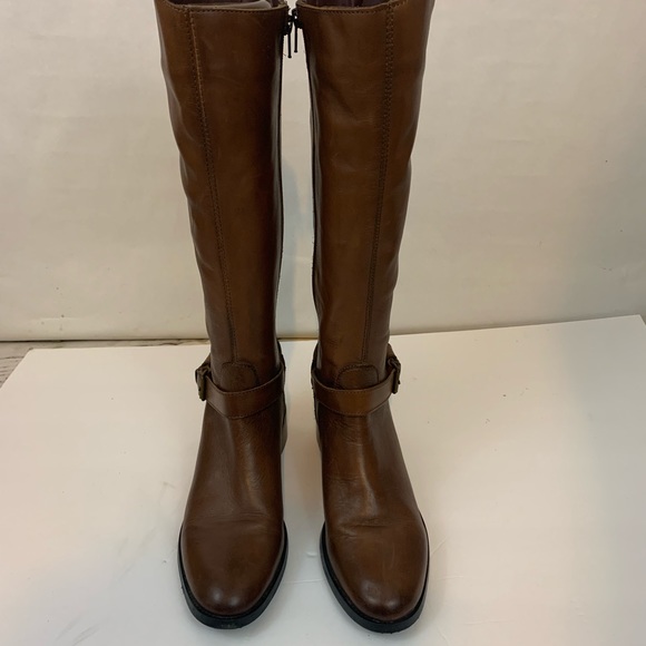 Pegabo leather high boots - Picture 2 of 8